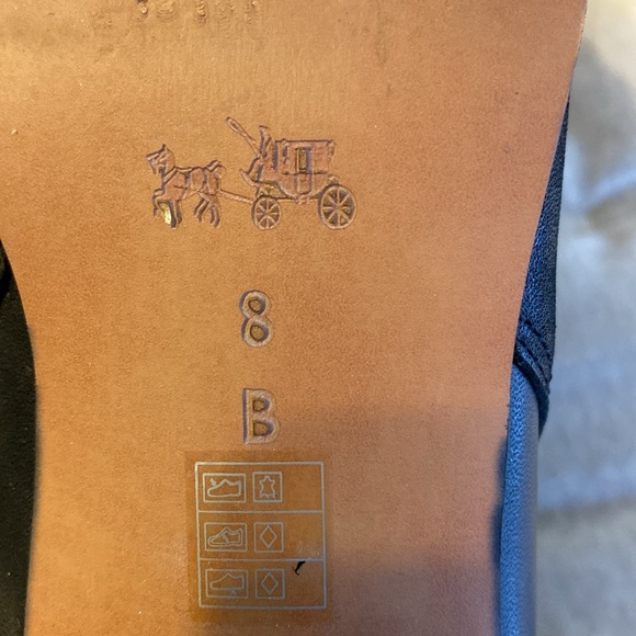 Coach Sz. 8 Black Booties - Picture 7 of 10